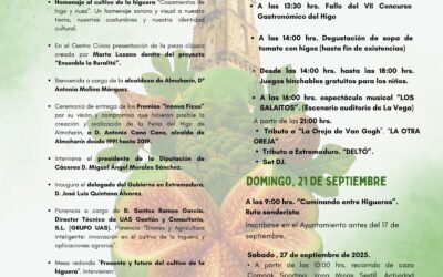 Almoharín celebra la VII Feria Agroalimentaria del Higo el 19, 20 y 21 de septiembre